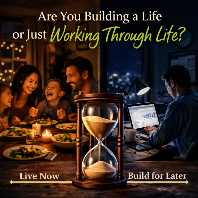 Are you building a life or just working through life?
